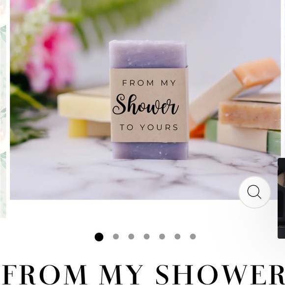 Lot of 7 variety small soaps, Artisan Canada vtg - Picture 7 of 9